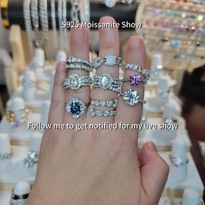 MOISSANITE? Follow me to get notified